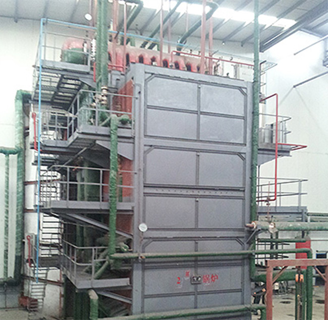 Котёл-утилизатор дымовых газов стекловаренной печи